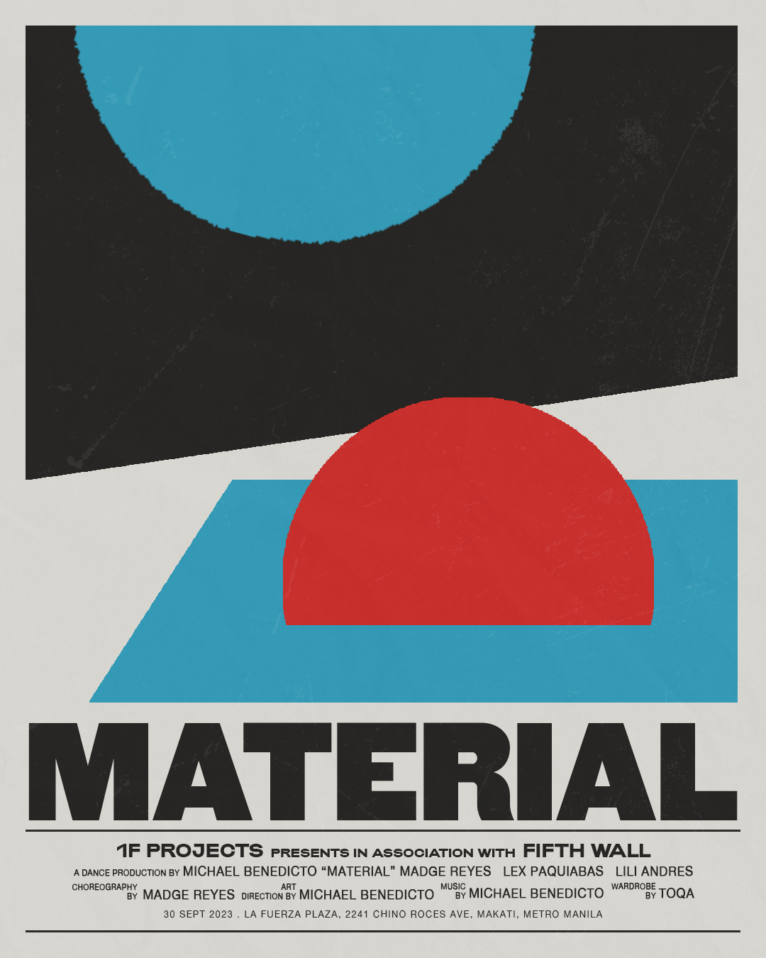 Material poster