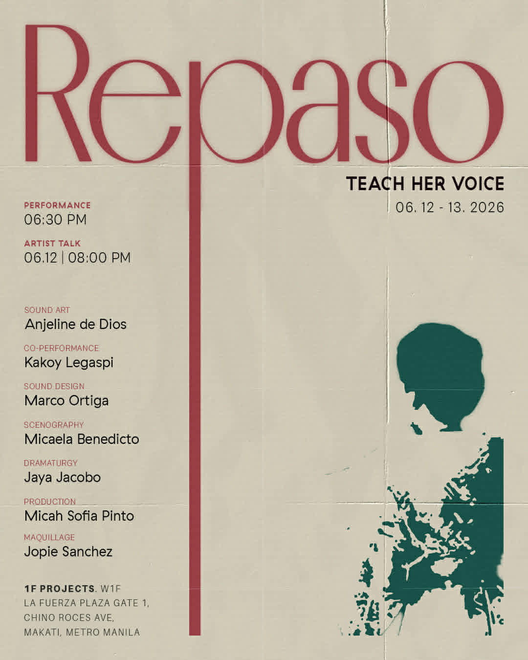 Repaso: Teach Her Voice poster